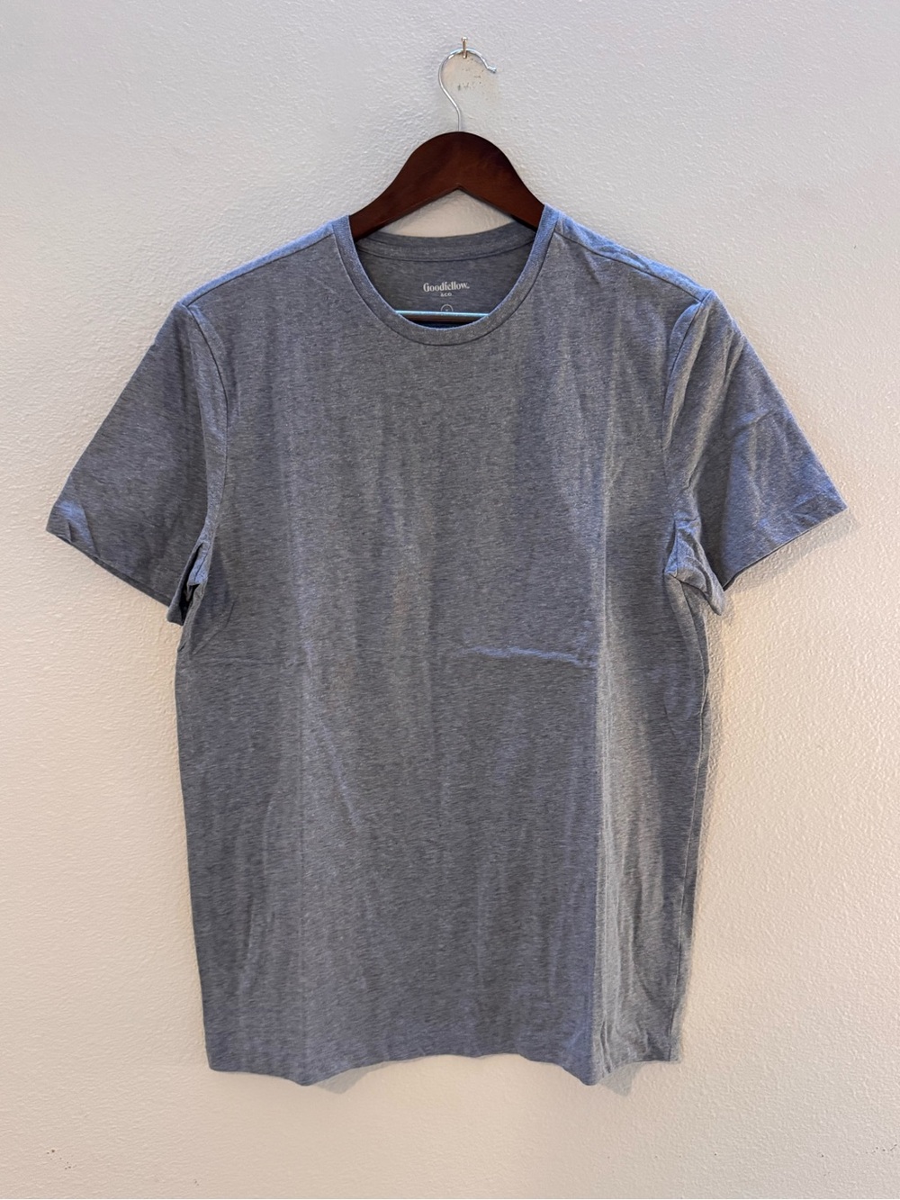 Goodfellow & Co Heather Gray Short-Sleeve Crewneck Tee